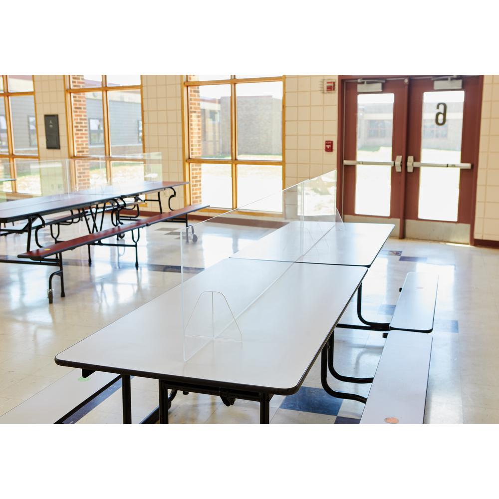 Jonti-Craft® See-Thru Table Divider Shields - Center Divider - 47.5" x 12" x 24". Picture 2