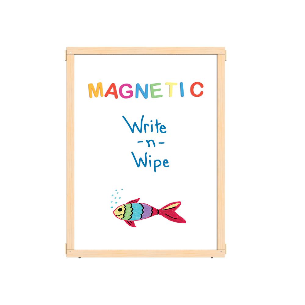 KYDZ Suite® Panel - S-height - 36" Wide - Magnetic Write-n-Wipe. Picture 1