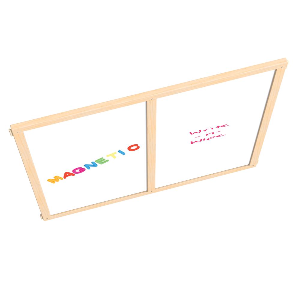 KYDZ Suite® Panel - S-height - 48" Wide - Magnetic Write-n-Wipe. Picture 3
