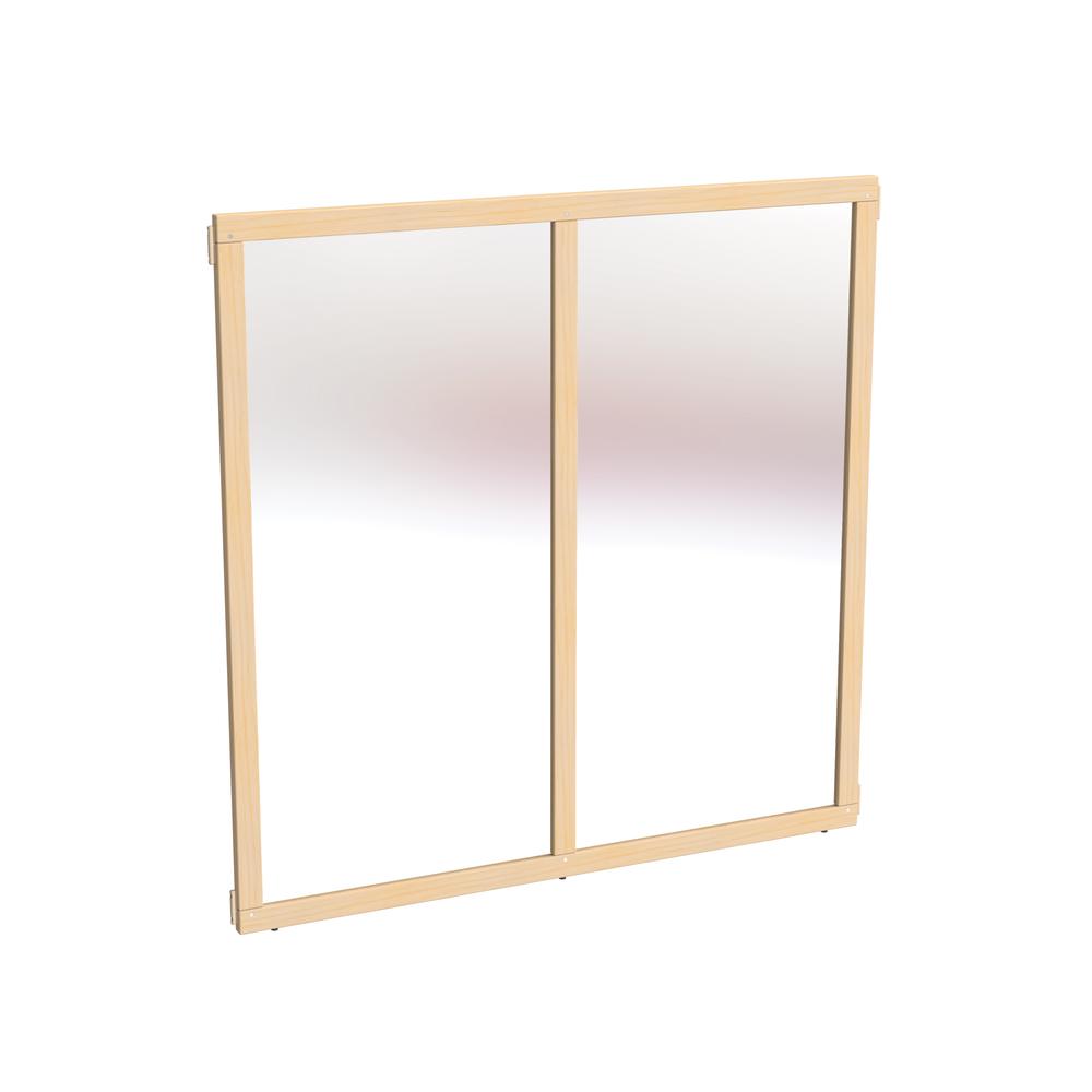 KYDZ Suite® Panel - S-height - 48" Wide - Mirror. Picture 2