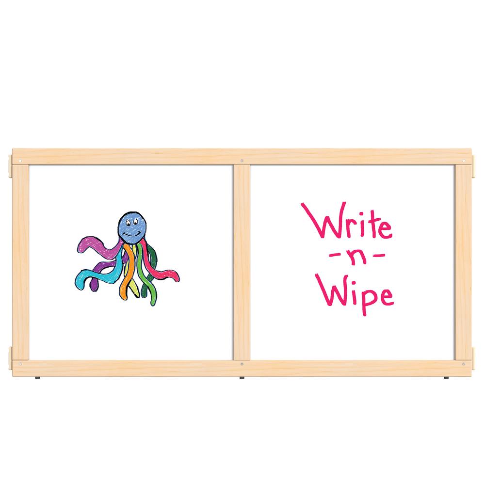 Panel - T-height - 48" Wide - Write-n-Wipe. Picture 1