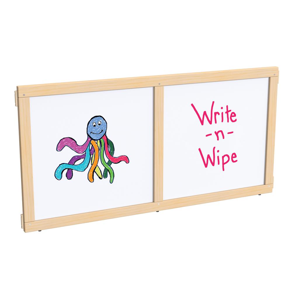 Panel - T-height - 48" Wide - Write-n-Wipe. Picture 2