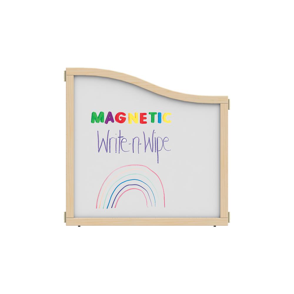 Cascade Panel - E To A-height - 36" Wide - Magnetic Write-n-Wipe. Picture 1