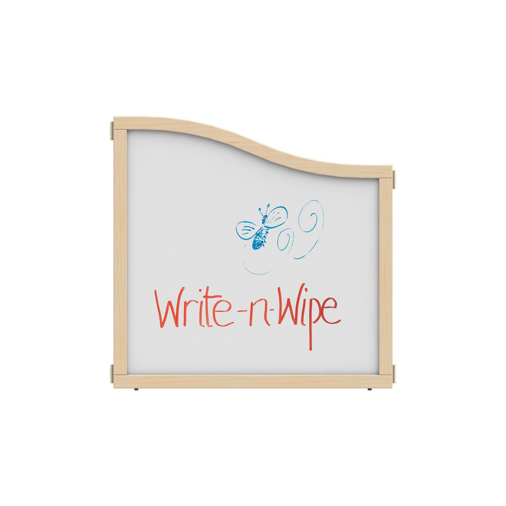 Cascade Panel - E To A-height - 36" Wide - Write-n-Wipe. Picture 1