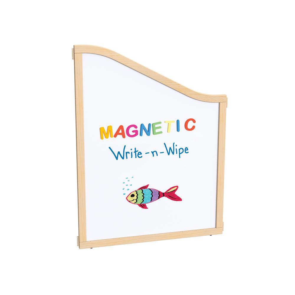 KYDZ Suite® Cascade Panel - A to S-height - 36" Wide - Magnetic Write-n-Wipe. Picture 2