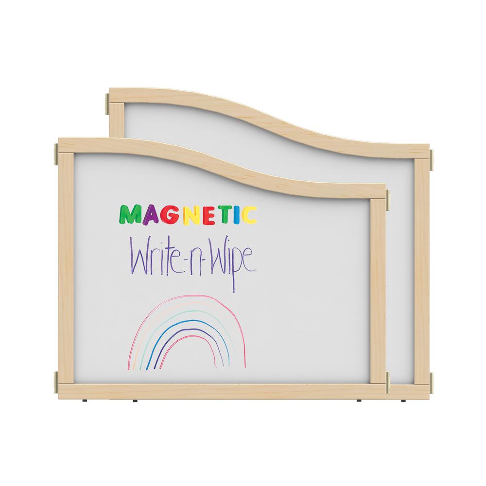 Cascade Panel - E To A-height - 36" Wide - Magnetic Write-n-Wipe. Picture 2