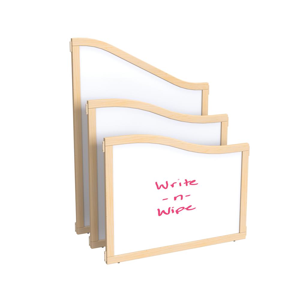 KYDZ Suite® Cascade Panel - A to S-height - 36" Wide - Write-n-Wipe. Picture 4