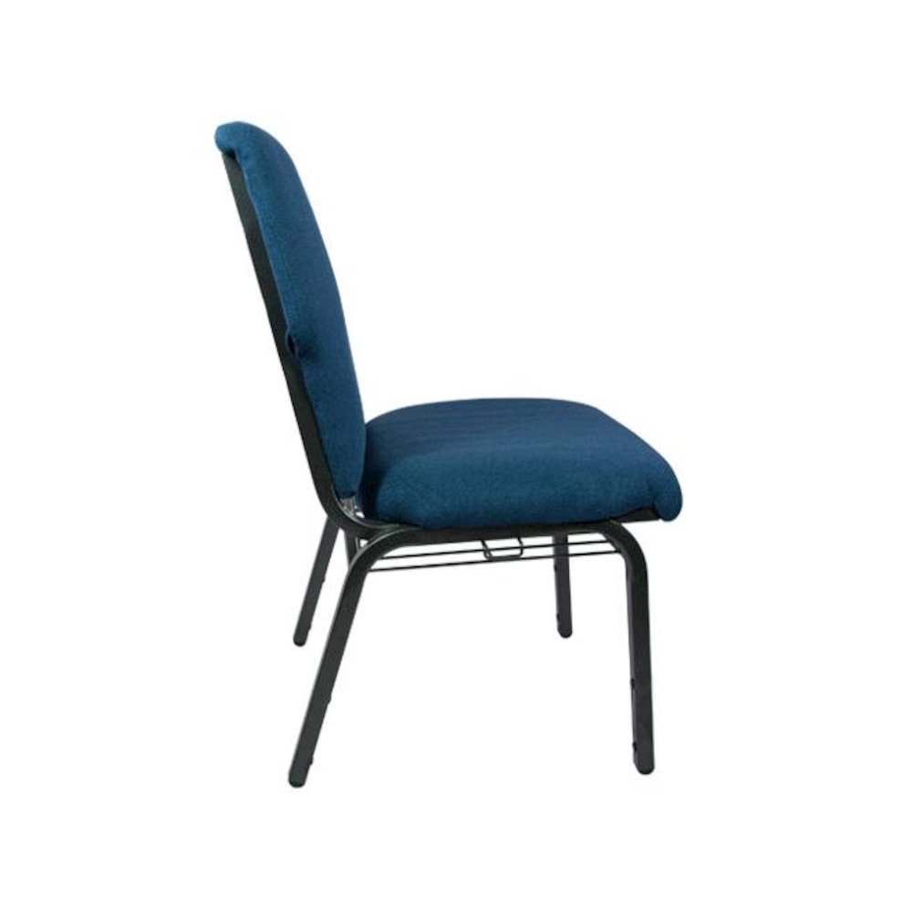 Navy Church Chair - 21 in. Wide. Picture 2