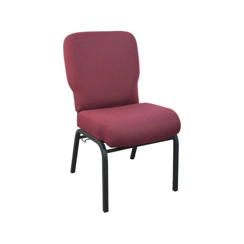 Signature Elite Maroon Church Chair - 20 in. Wide. Picture 1