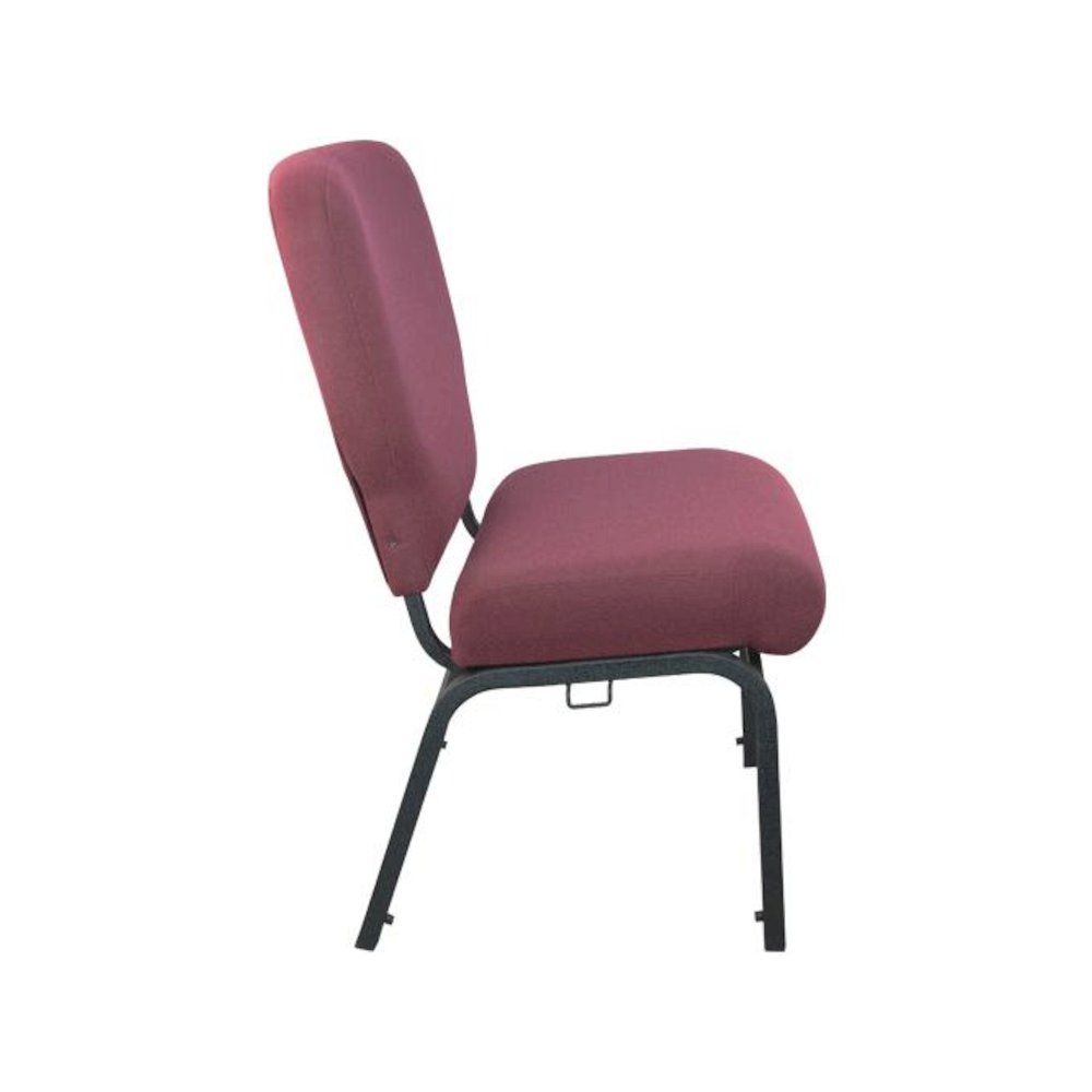 Signature Elite Maroon Church Chair - 20 in. Wide. Picture 2