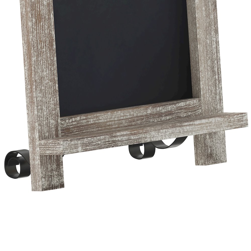 Vintage 9.5" x 14" Wooden Magnetic Chalkboards with Legs, Set of 10. Picture 10