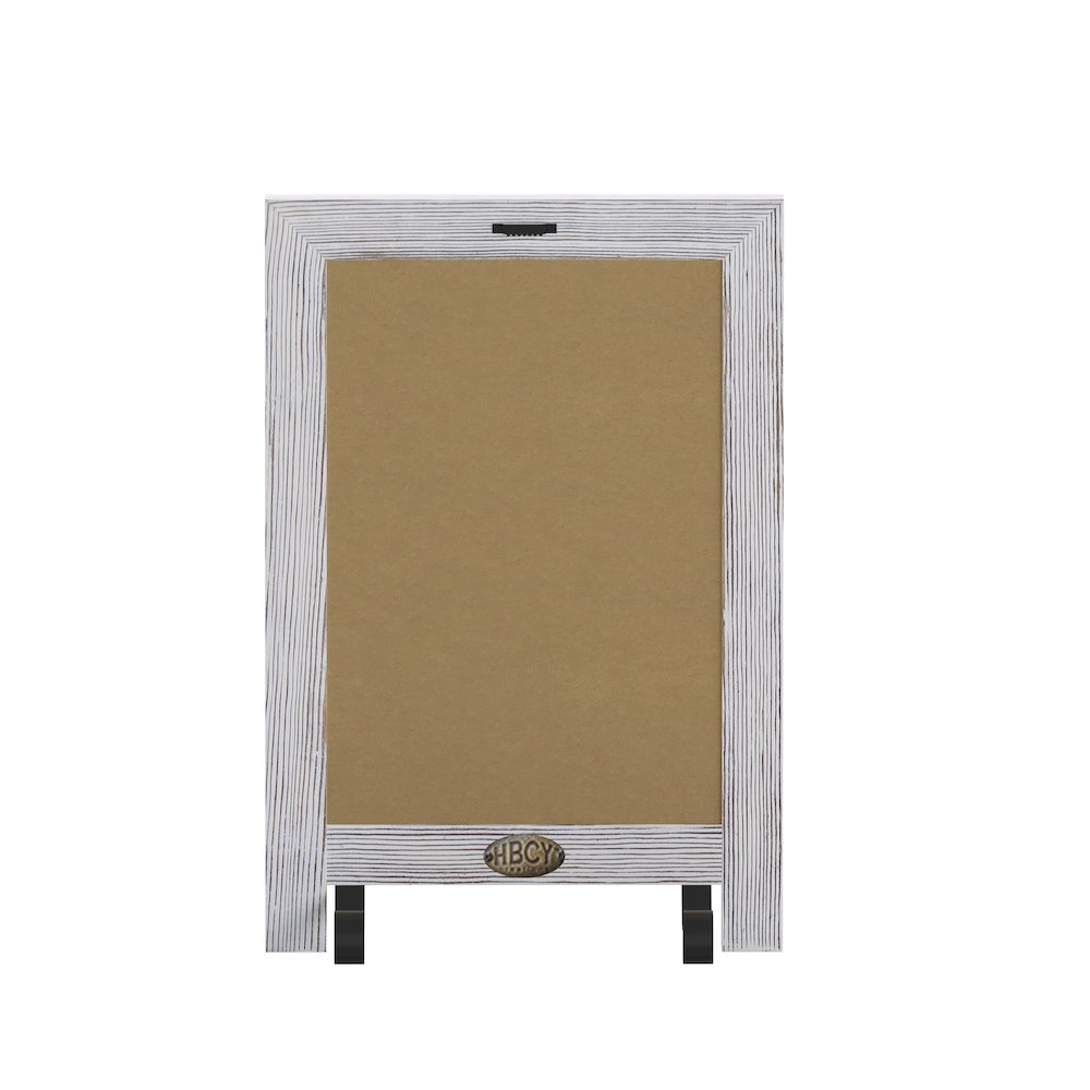 Vintage 9.5" x 14" Wooden Magnetic Chalkboards with Legs, Set of 10. Picture 9