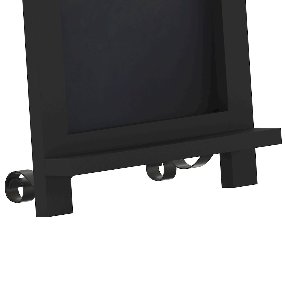Vintage 9.5" x 14" Wooden Magnetic Chalkboards with Legs, Set of 10. Picture 10