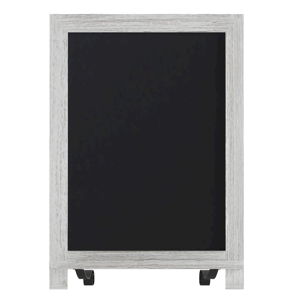 Vintage 12" x 17" Wooden Magnetic Chalkboards with Legs, Set of 10. Picture 12