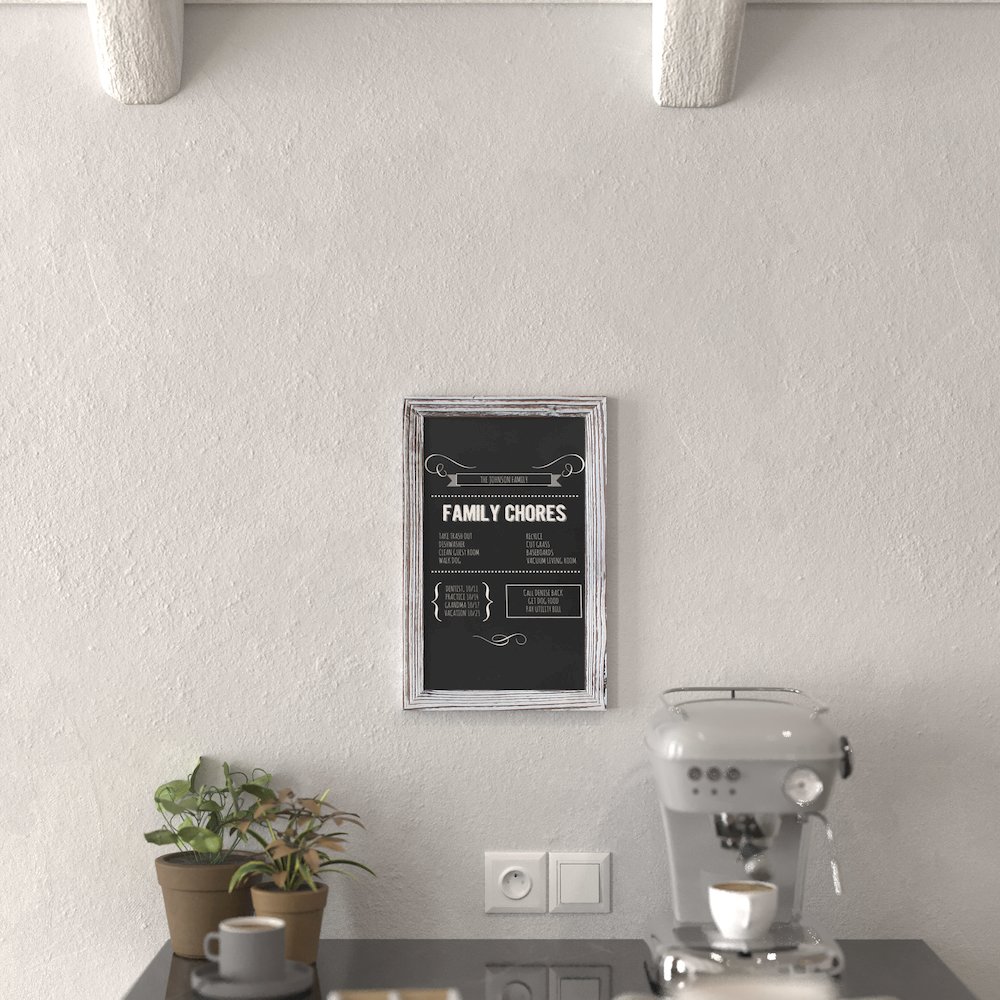 Vintage Wall Mount Magnetic Chalkboard, Set of 10. Picture 8