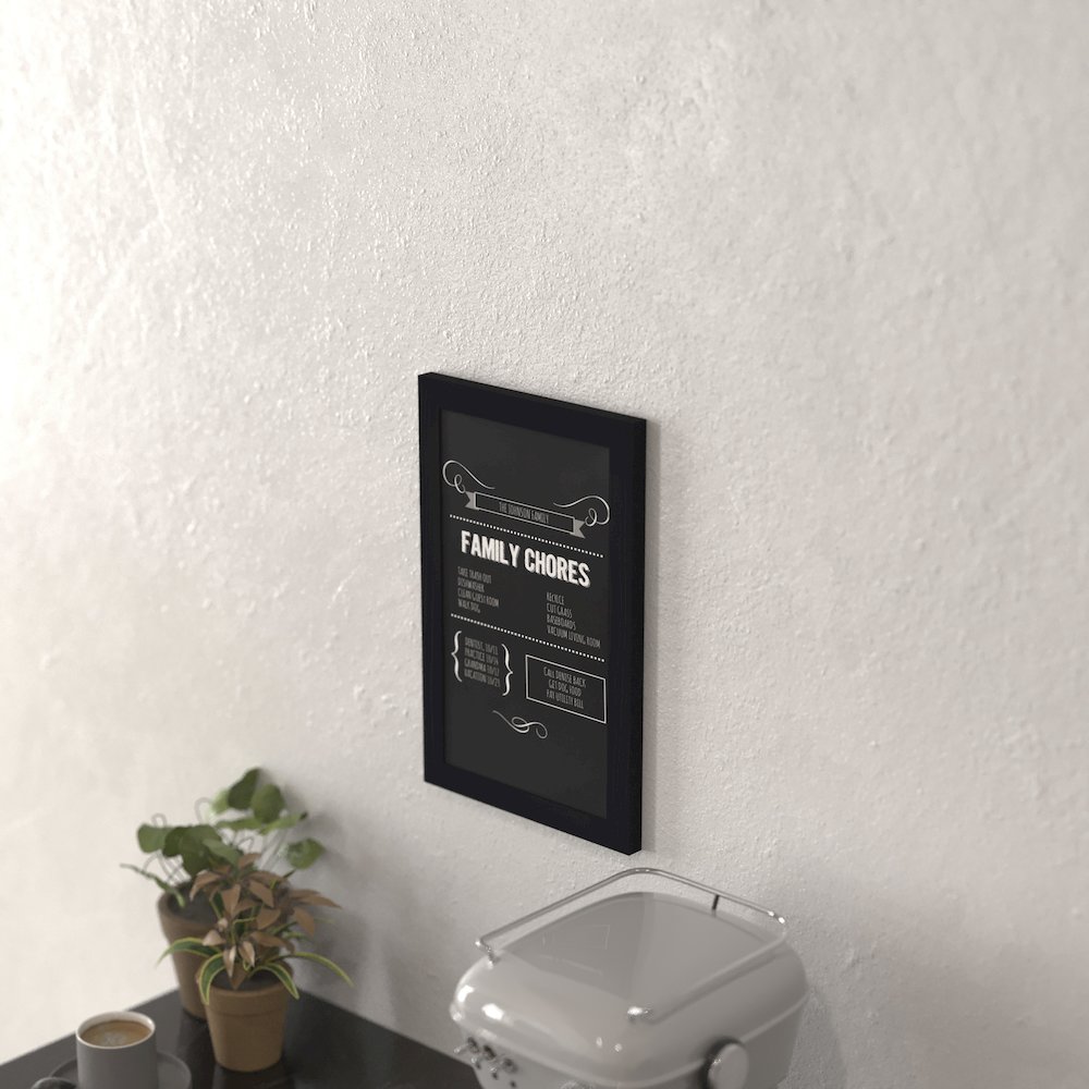 Vintage Wall Mount Magnetic Chalkboard, Set of 10. Picture 7