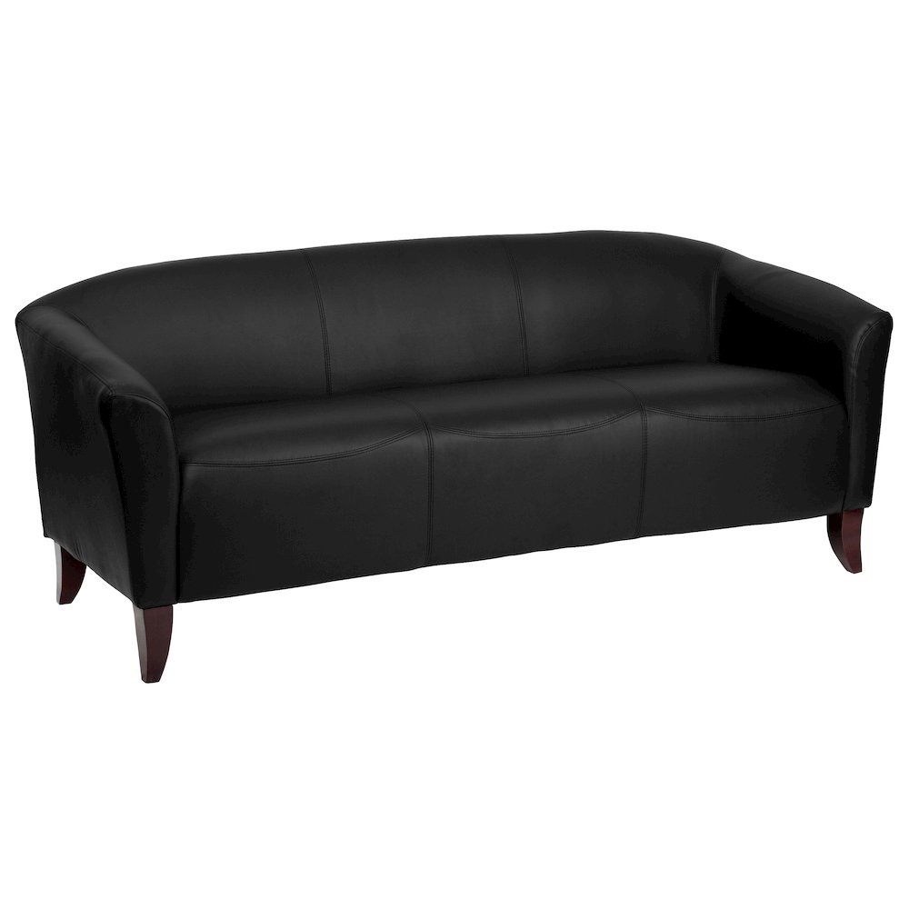 Reception Set in Black LeatherSoft. Picture 6