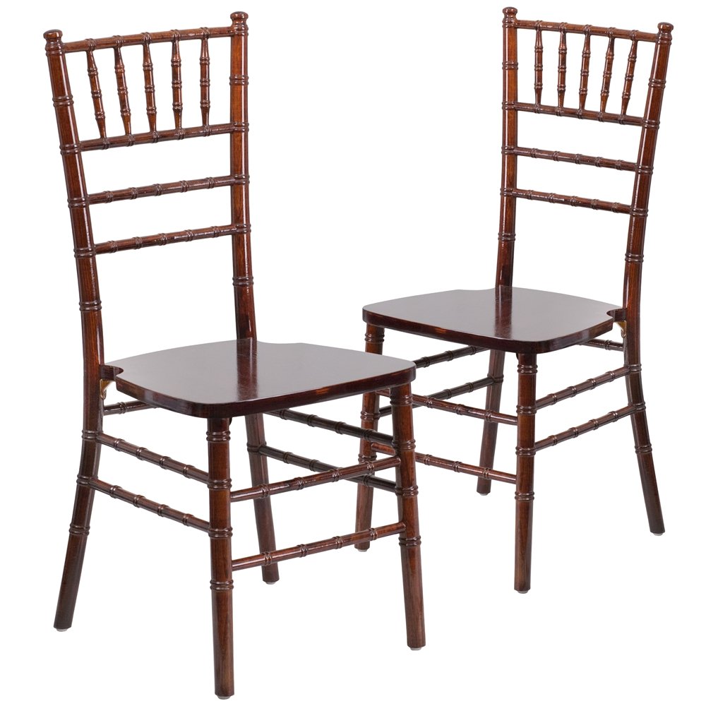 2 Pk. HERCULES Series Fruitwood Chiavari Chair. Picture 1