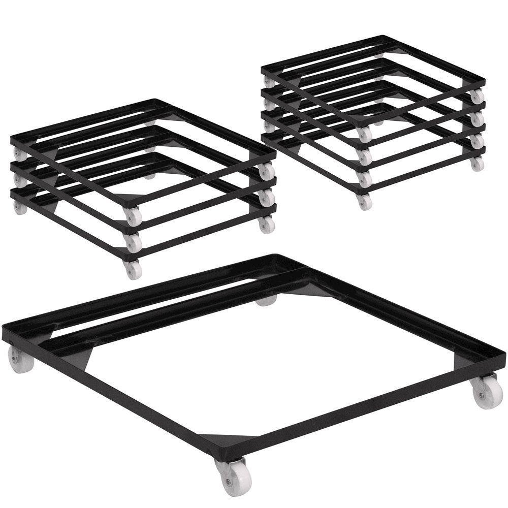 8 Pk. HERCULES Series Steel Stack Chair and Church Chair Dolly. Picture 1