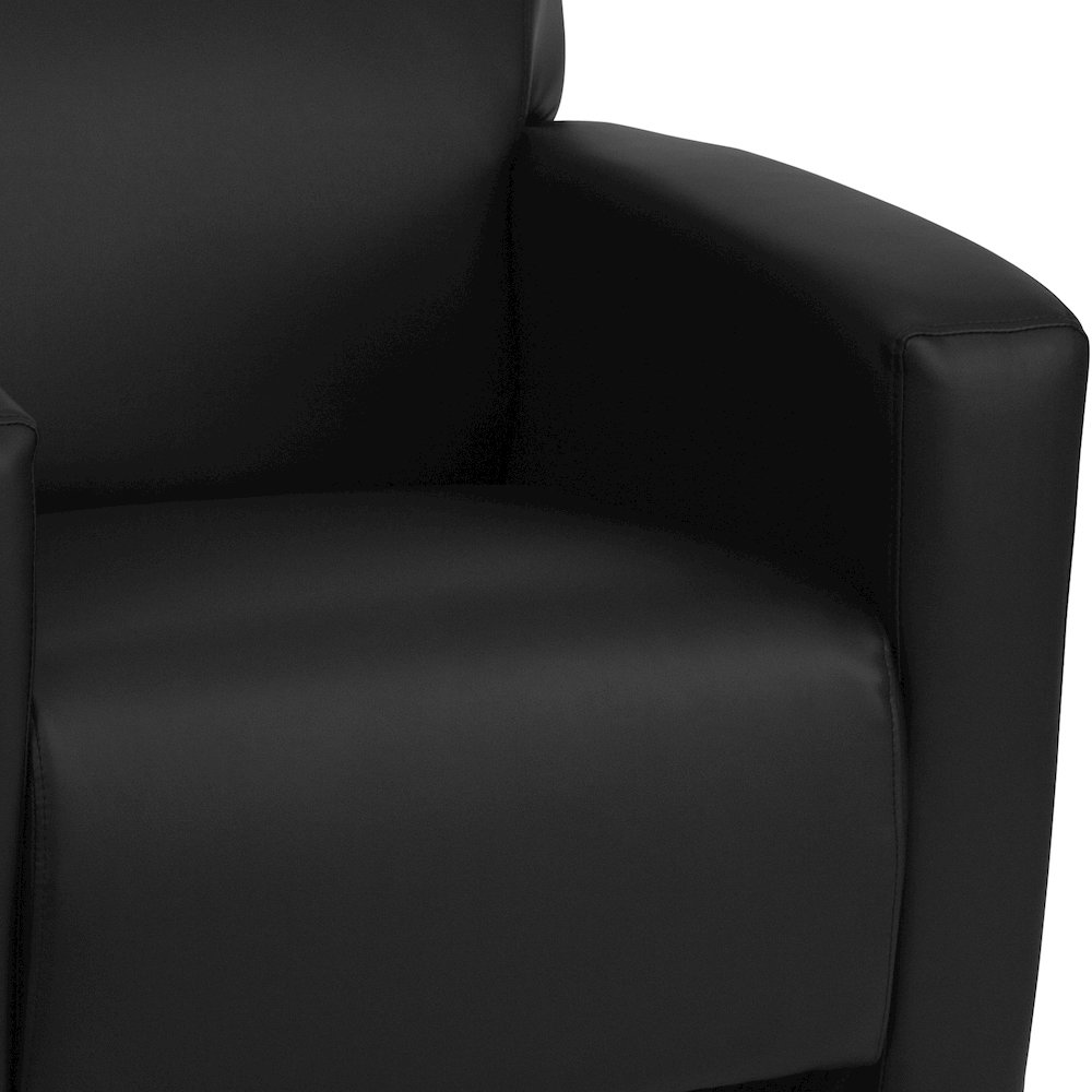 Black LeatherSoft Chair. Picture 8