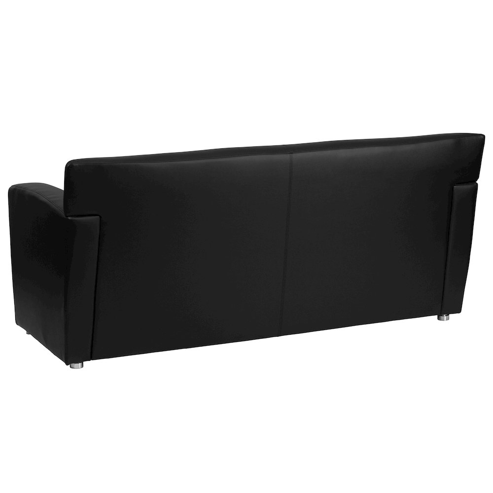 Black LeatherSoft Sofa. Picture 7