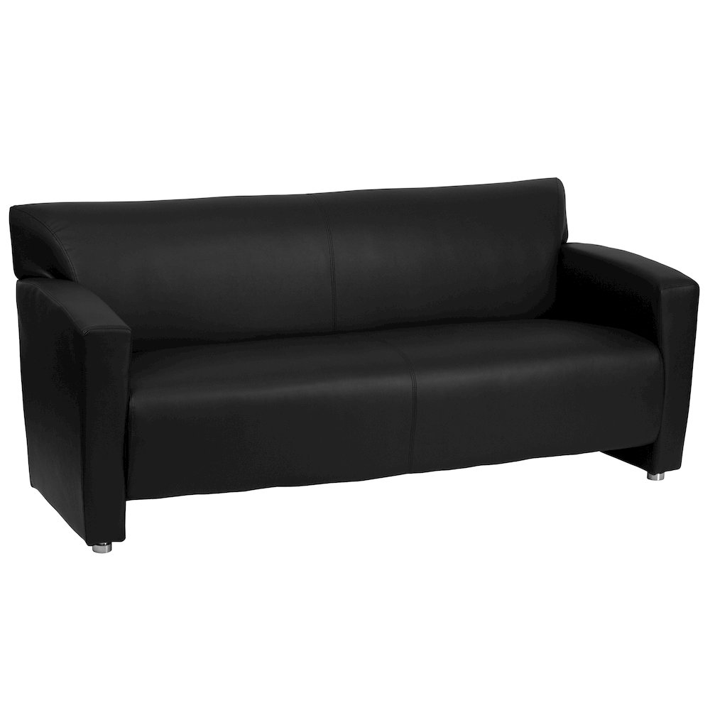 Reception Set in Black LeatherSoft. Picture 4