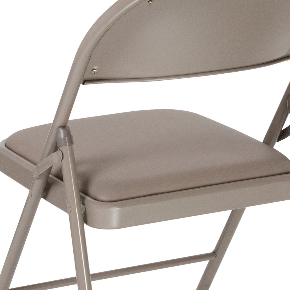 Set of 2: Padded Metal Folding Chair. Picture 9