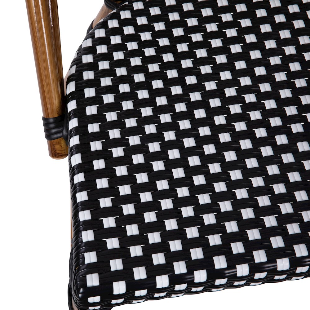 Classic Commercial Grade Indoor/Outdoor French Bistro Chair, Set of 2. Picture 10