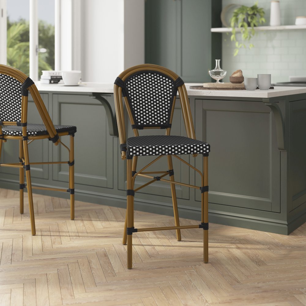 2PK Black/White, Paris Chair. Picture 7