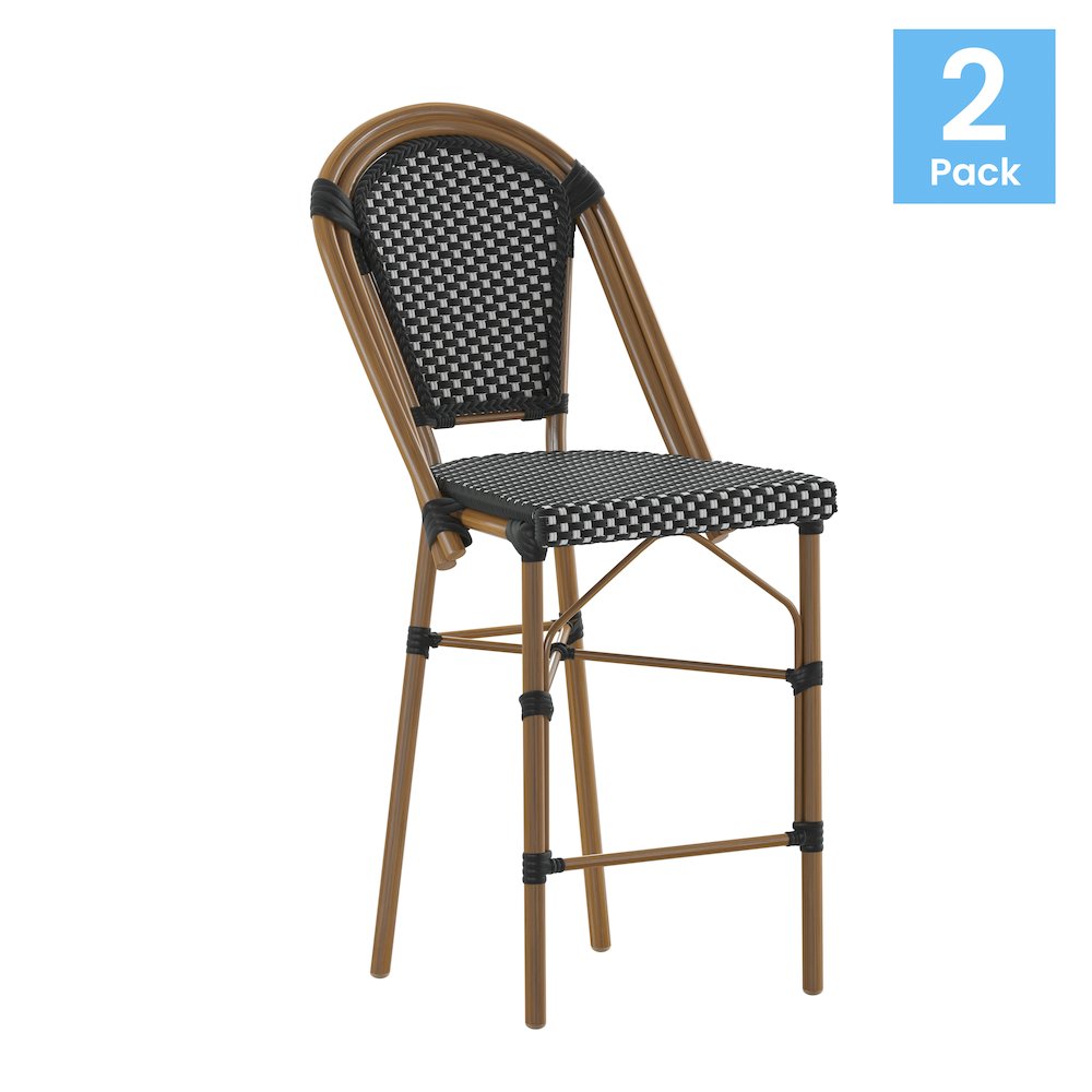 2PK Black/White, Paris Chair. Picture 1
