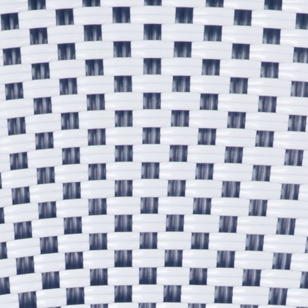 2PK White/Navy - Paris Stool. Picture 13