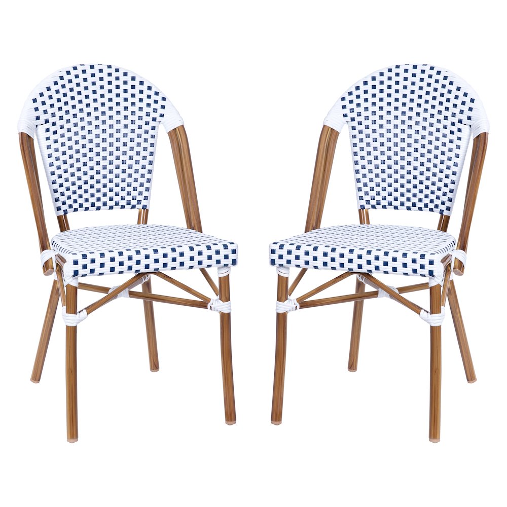 Classic Commercial Grade Indoor/Outdoor French Bistro Chair, Set of 2. Picture 3
