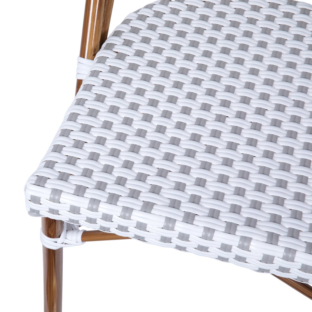 Classic Commercial Grade Indoor/Outdoor French Bistro Chair, Set of 2. Picture 10