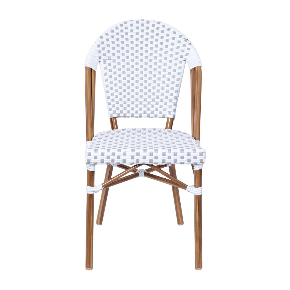 Classic Commercial Grade Indoor/Outdoor French Bistro Chair, Set of 2. Picture 12
