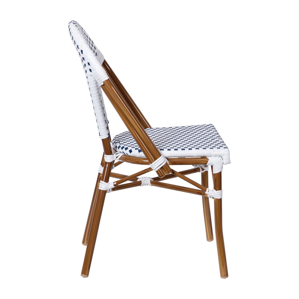 Classic Commercial Grade Indoor/Outdoor French Bistro Chair, Set of 2. Picture 11
