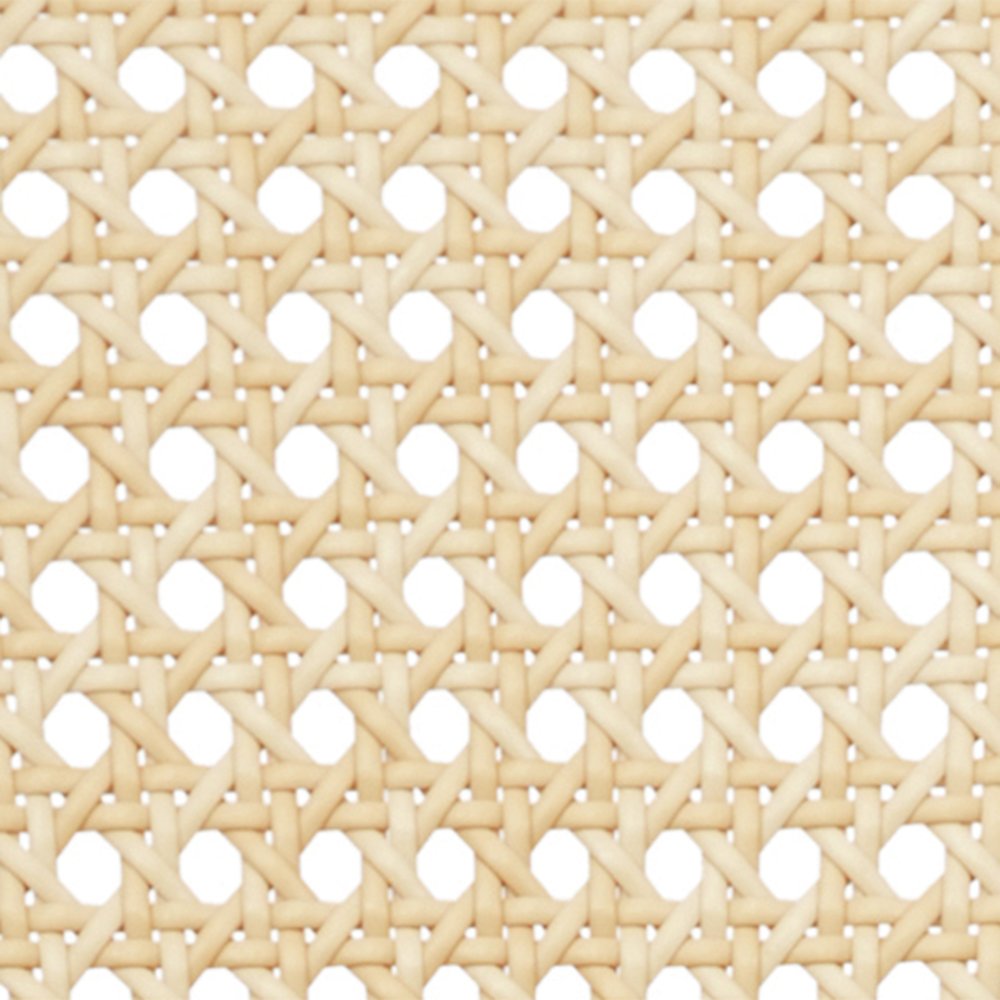 2 Pack Bistro Stacking Chair, Natural PE Cane Rattan and White Aluminum Frame. Picture 15