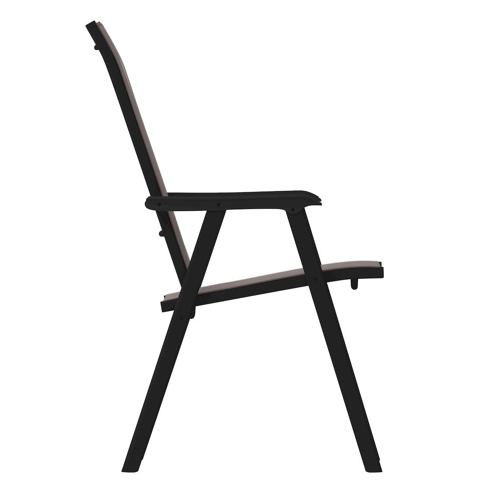 Set of 2 Modern Patio Folding Chairs. Picture 11