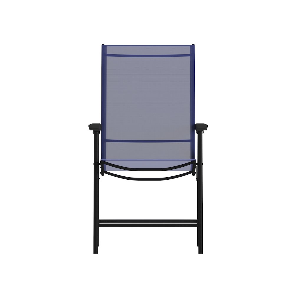 Set of 2 Modern Patio Folding Chairs. Picture 12