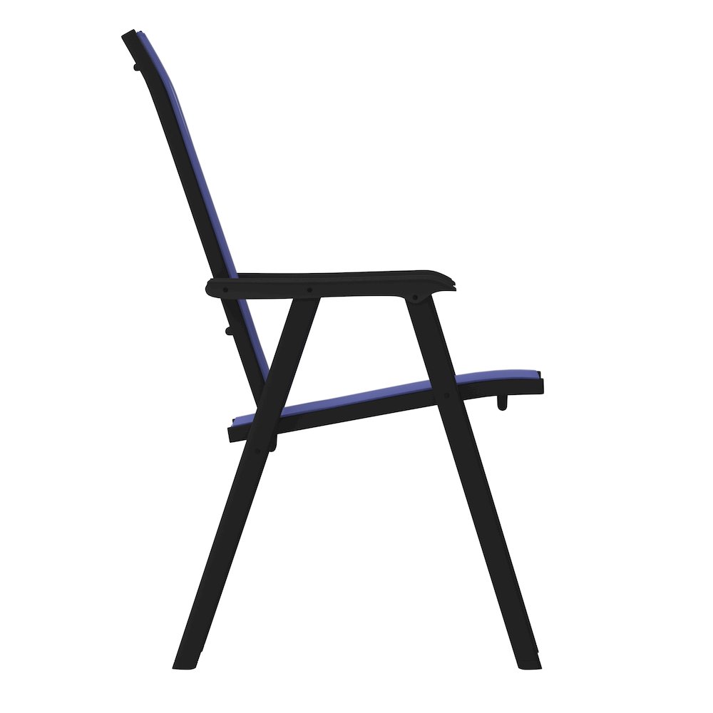 Set of 2 Modern Patio Folding Chairs. Picture 11