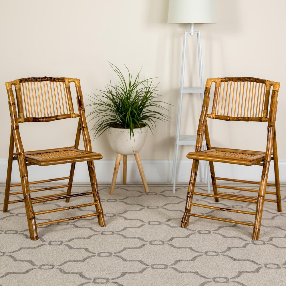 Bamboo Folding Chair. Picture 8