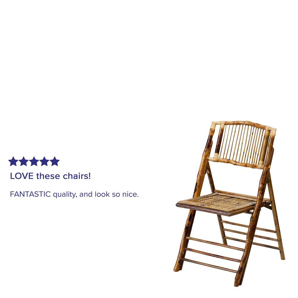 Bamboo Folding Chair. Picture 10