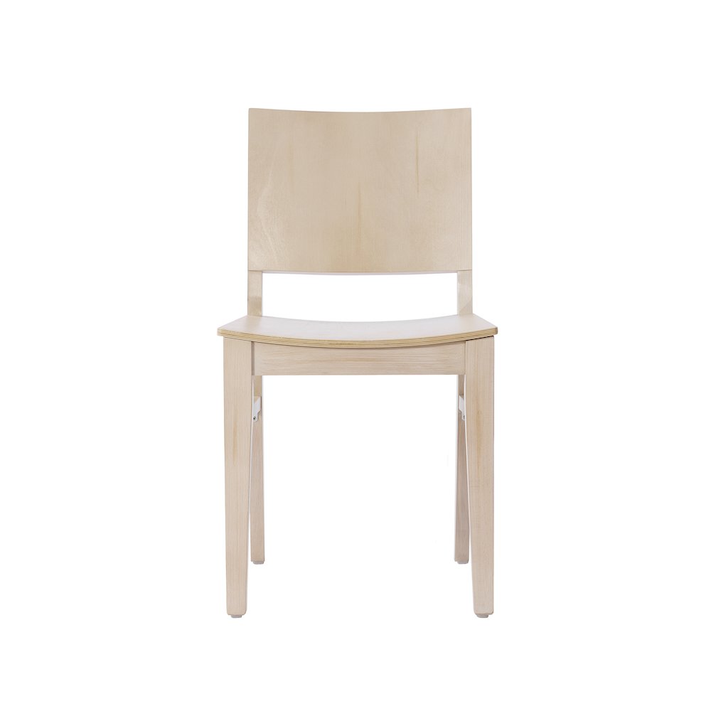 2 Pack Naples Solid Wood Dining Chairs, Curved Backrests, Antique White Finish. Picture 12