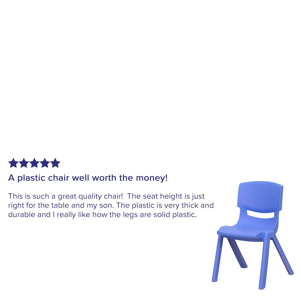Set of 2 Plastic School Chairs. Picture 5