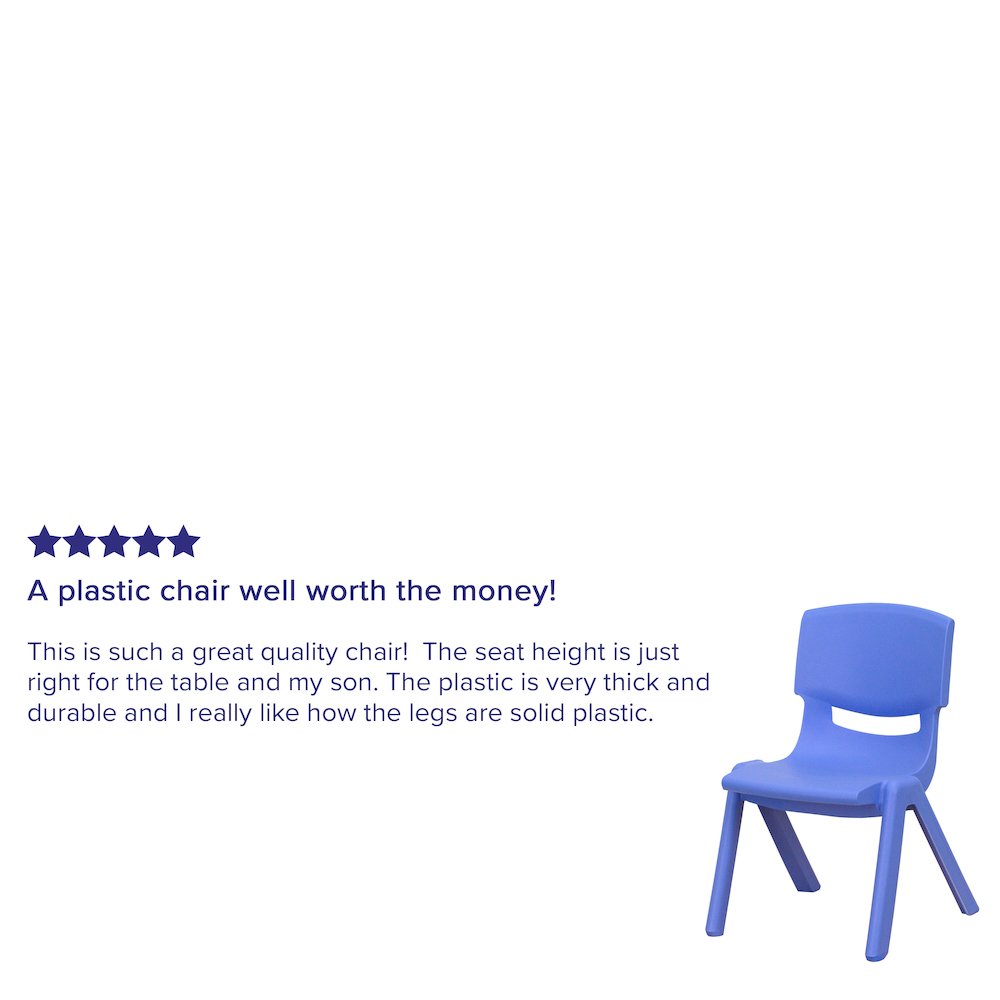 Set of 2 Plastic School Chairs. Picture 6