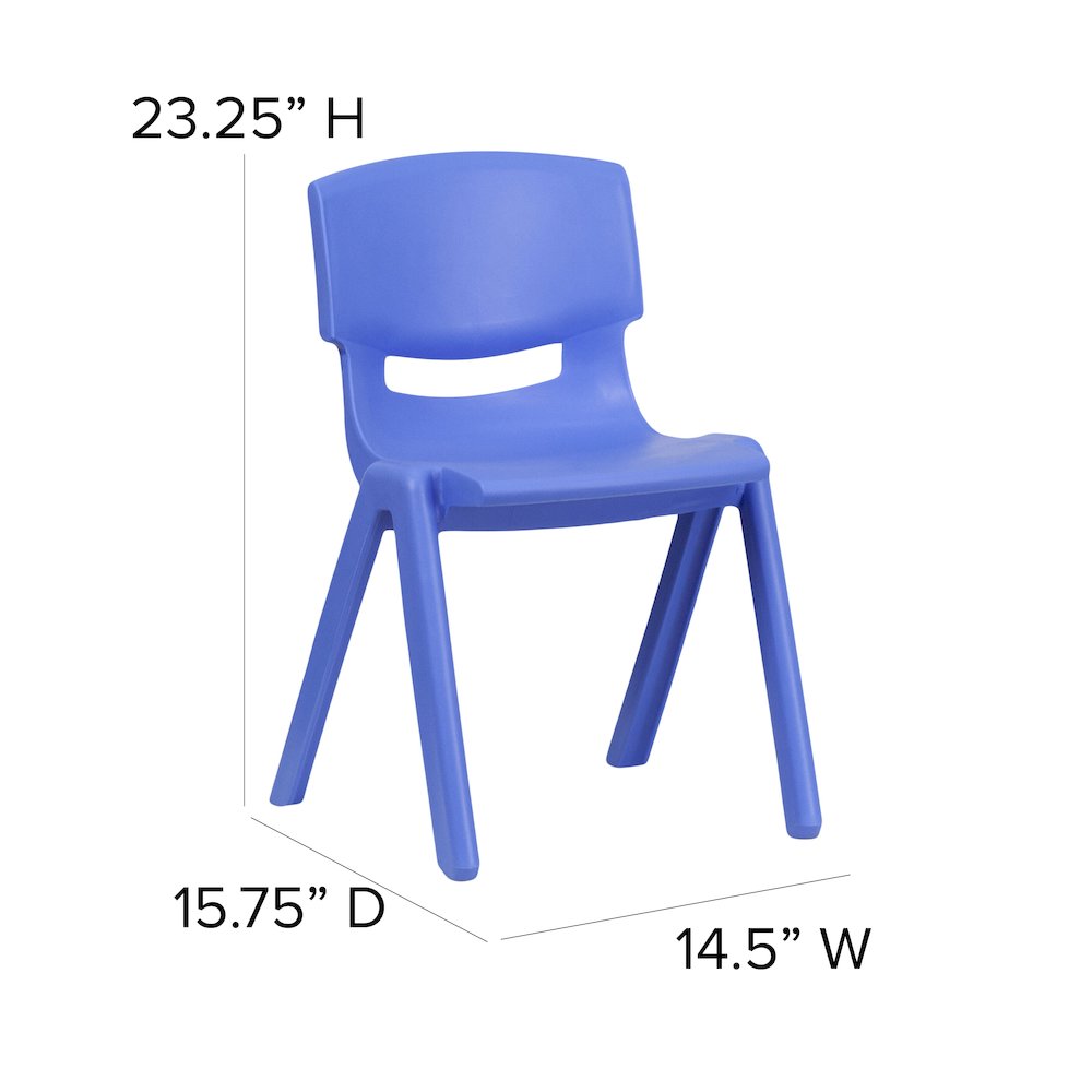 Set of 2 Plastic School Chairs. Picture 7