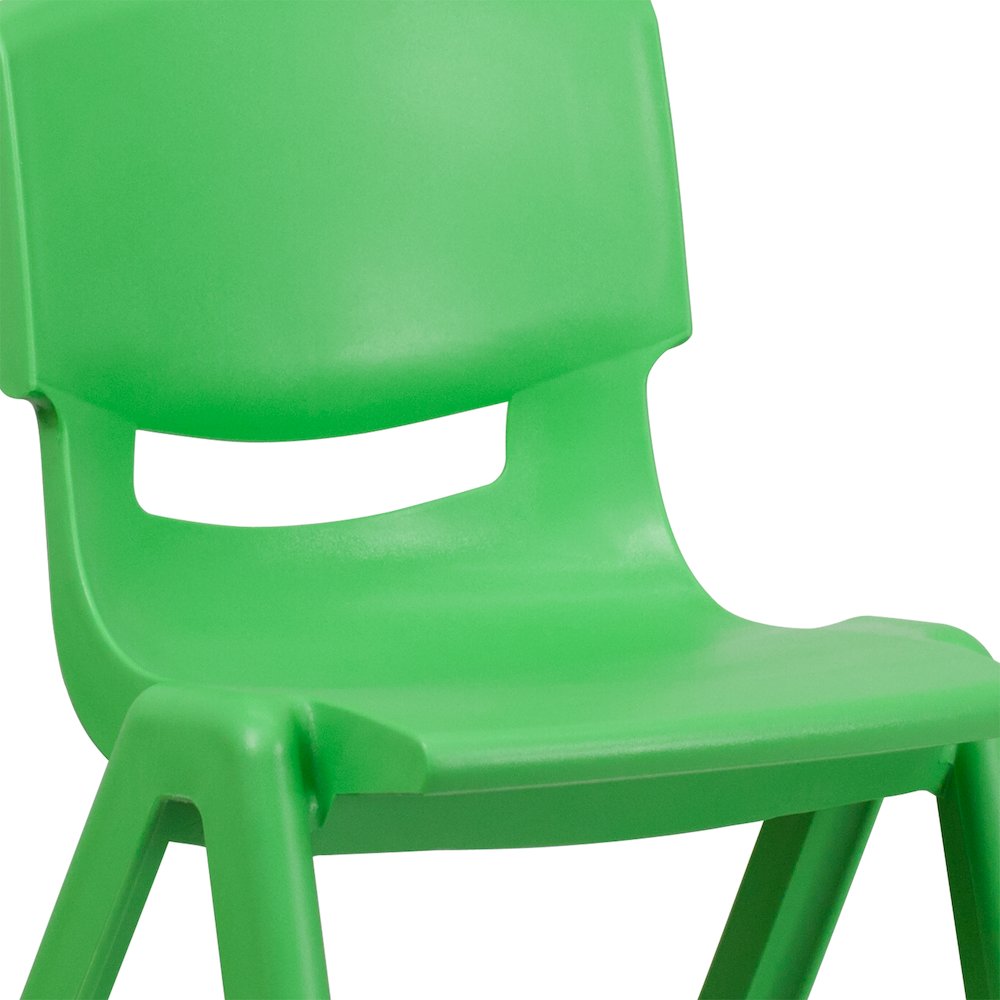 Set of 2 Stacking Plastic Chairs for Elementary Students. Picture 9