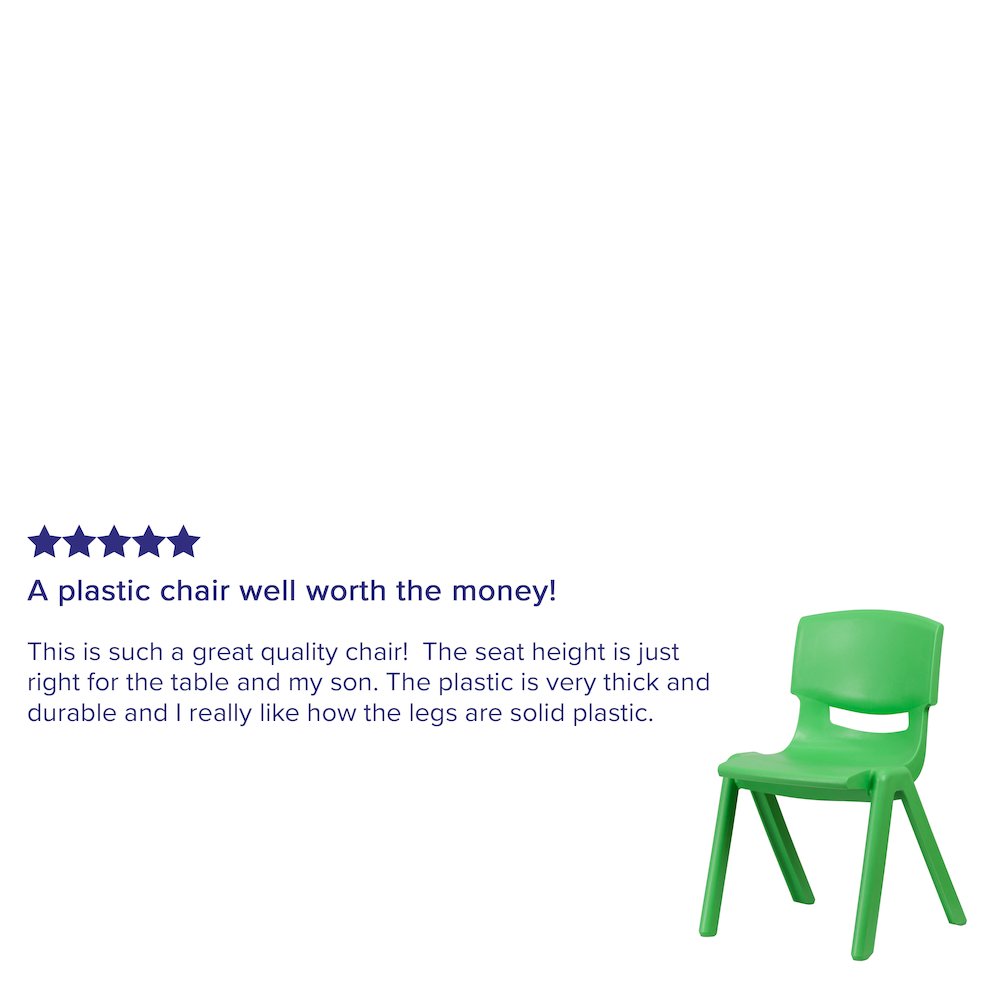Set of 2 Stacking Plastic Chairs for Elementary Students. Picture 5