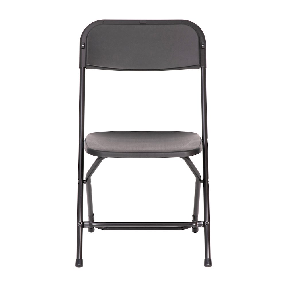 Multi-Use Versatile Commercial Big and Tall Folding Plastic Chairs - Set of 4. Picture 16
