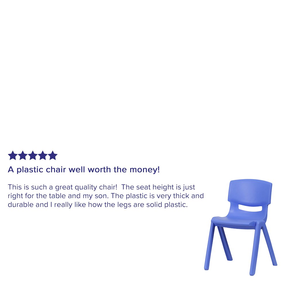 Set of 4 Plastic School Chairs. Picture 5