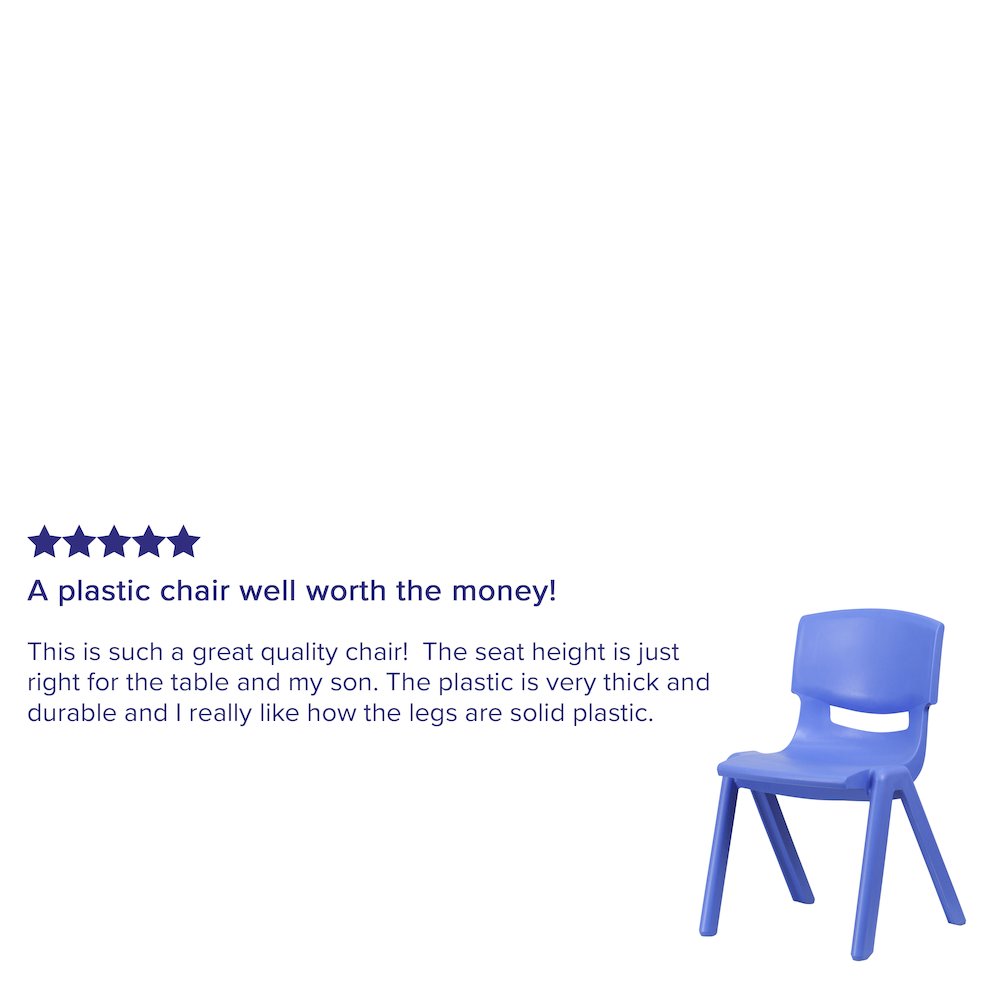 Set of 4 Plastic School Chairs. Picture 5